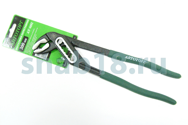 АТ51492(АТ-0492) Клещи переставные 300мм АВТОТОРГ