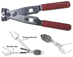 Клещи для хомутов ШРУСа (для хомутов с ушком) Клещи для хомутов ШРУСа (для хомутов с ушком)
