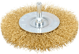 щетка зачистная для дрели плоская D-75мм.(АвтоDело), 44036