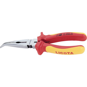 Длинногубцы загнутые VDE 1000V 180 мм, APT-37003B