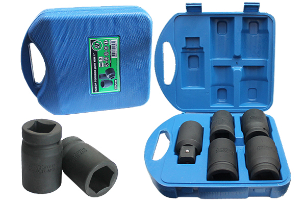 AT42166 Набор головок CR-MO 5 предметов (1