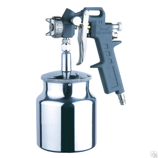 162С 2,5 Краскорасп. пневм. с нижн. алюм. бачком 750 ml (соп.2,5)  