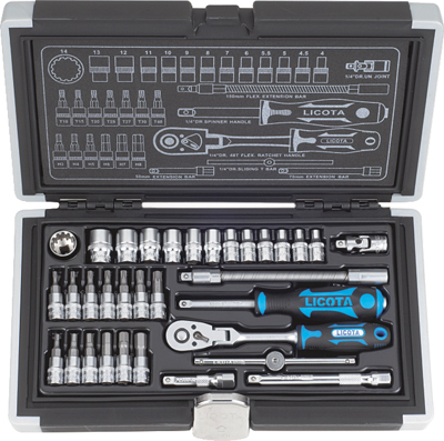 Набор торцевых головок 1/4 Набор торцевых головок 1/4