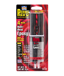 84109 Клей эпоксидный мульти-металл(шприц) 25мл.(4мин)