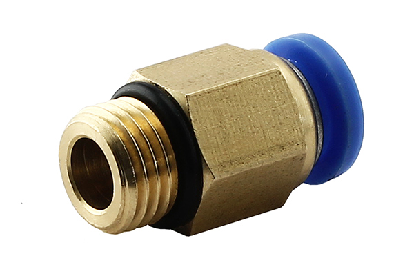 АТ10551 Фитинг прямой с наружней резьбой металл М10х1 D=8мм 