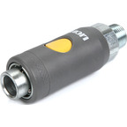 SR20PM Пневматический разъем, быстросъемный, двухкомпонентный, с предохранителем 1/4