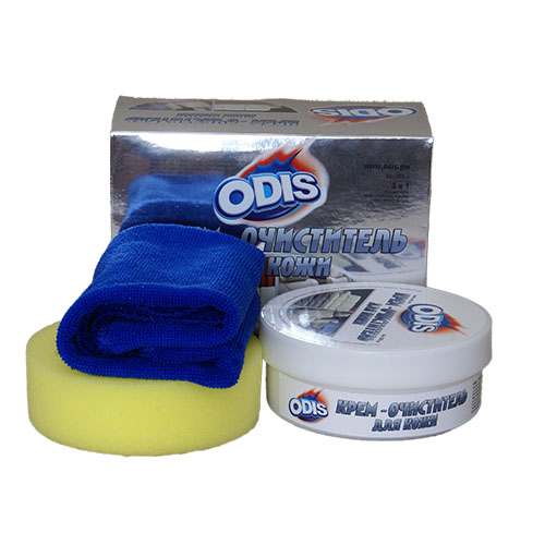 Крем-очиститель для кожи ODIS/ Leather cream 200гр.
