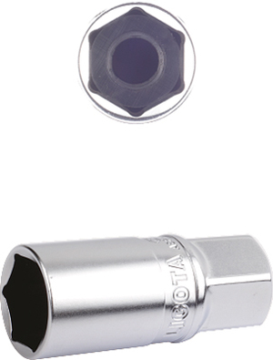 Головка свечная 21мм 1/2