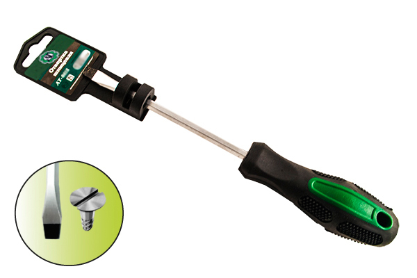 АТ52423 Отвертка крестовая шестигранный стержень 150х5мм №1