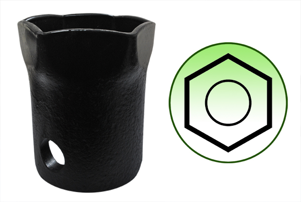 АТ-6634 Ключ ступицы 80мм (6гр.торцевой,трубчатый,DAF,RENO)