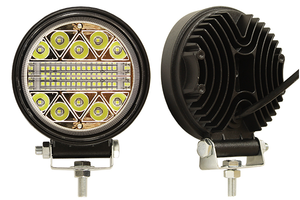 AT15792 Фара светодиодная п/т и рабочего света, 12-18V, 120W (d=115мм, 40 LED)										