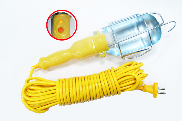 Лампа переносная 20м, 220В АТ-0320