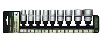 620091 Набор головок6гр 1/2 9штД/Т 620091 Набор головок6гр 1/2 9штД/Т