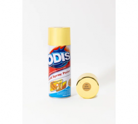 Краска-спрей ODIS золотой хром, 181