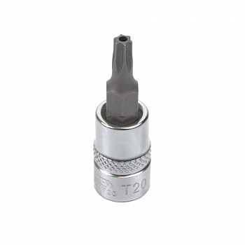 Головка торцевая с вставкой torx с отверстием 1/4" T20H, H2TT20