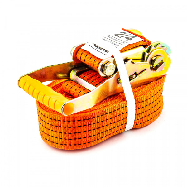 РК25010М Ремень крепления груза ТОП АВТО, ширина ленты 50мм, 2000/4000кг, 10м механизм 135мм РК25010М Ремень крепления груза ТОП АВТО, ширина ленты 50мм, 2000/4000кг, 10м механизм 135мм