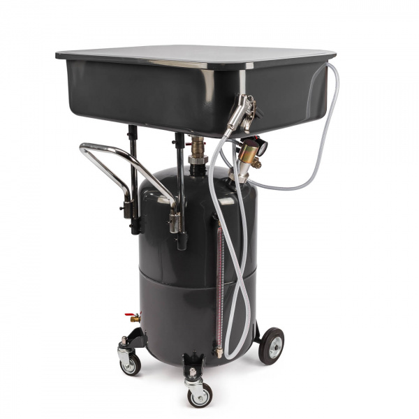 RT-PDCT Ванна для мойки деталей пневматическая 75 л, с бочкой