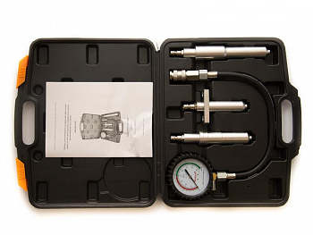 Набор для измерения компрессии ТОП АВТО "ПРО КАМАЗИЛ"(для КАМАЗ, МАЗ, ЗИЛ(Бычок)) добавлено бы, 11565