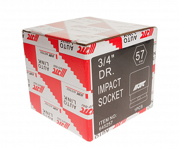 Головка торцевая 3/4" 57мм ударная L=74мм JTC, JTC-645257