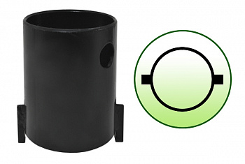 Ключ ступицы SMB (торцевой, трубчатый, 2-шпонки d=90мм, АТ46596