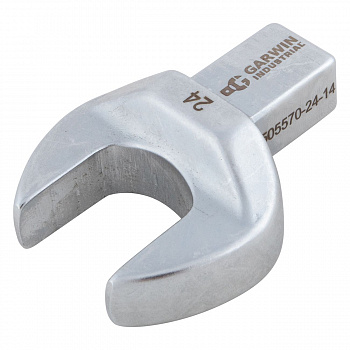 Насадка для динамометрического ключа рожковая 24 мм, с посадочным квадратом 14х18, 505570-24-14