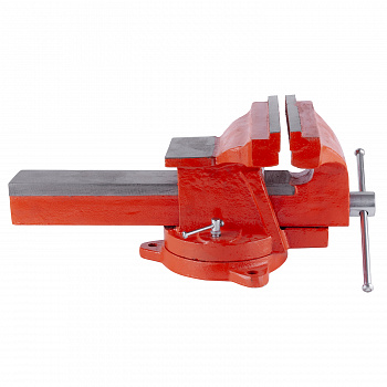 Тиски слесарные поворотные чугун 200мм "AV Steel", AV-940120