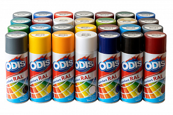Краска - спрей ODIS красный марс, 8