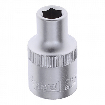 Головка 1/2" шестигранная 9мм "AV Steel", AV-520009