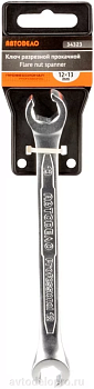 ключ разрезной (прокачной) 10*12 АвтоDело PRO (), 34302