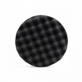 Поролоновый полировальник на липучке 150 х 30мм, мягкий, черный, рифленый, RoxelPro, 225362