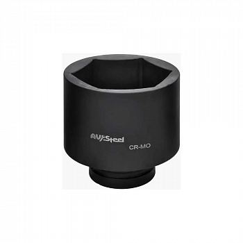 Головка ударная 1" шестигранная 105мм "AV Steel", AV-740105