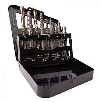 Экстракторы с комплектом сверел. Набор 10 предметов, ST431