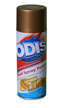 Краска - спрей ODIS золотой 18к мет., 188