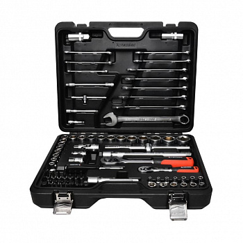 Набор ручных инструментов RUNTEC TECHNIC 82 предмета 1/2", 1/4", RT-HT82T