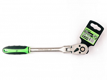 Ключ трещоточный шарнирный "АТ" 1/2", 250мм (72 зуба), AT54512