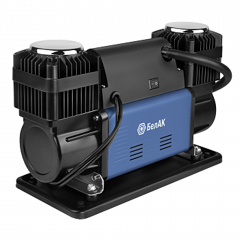 Компрессор автомобильный  двухпоршневой Х-СЕРИЯ 12V,  300 л/мин, БелАК, БАК.99358