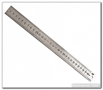 Линейка метал. 300мм БМ, 2502