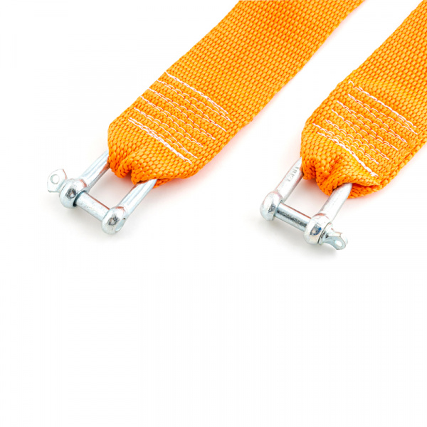 Буксировочный трос РОСТРОС 10 т 2 скобы, 5 метров, в сумке