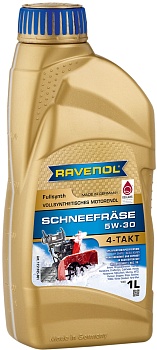 Масло для 4-Такт снегоуб.техники RAVENOL Schneefraese 4-Takt 5W-30 (1л) new, 1151105-001-01-999