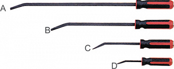 Монтажка с красной рез.ручкой 457мм, ATG-6144B