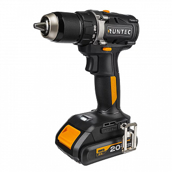 Дрель-шуруповерт аккумуляторная RUNTEC PRO 13 мм,20В, 2*2Ач, 55Нм, RT-ID221 Дрель-шуруповерт аккумуляторная RUNTEC PRO 13 мм,20В, 2*2Ач, 55Нм, RT-ID221