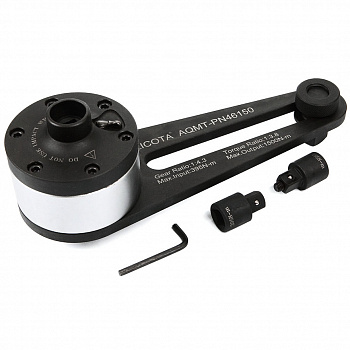 Усилитель крутящего момента, мультипликатор 1/3.8, 1/2" х 3/4" 1500 Нм, AQMT-PN46150