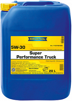 Моторное масло RAVENOL Super Performance Truck SAE 5W30 (20л) new, 1122102-020-01-999