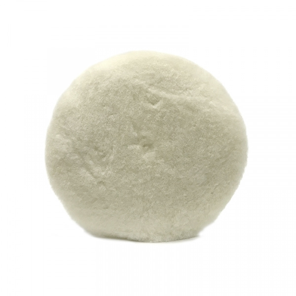 227125 RoxelPro Шерстяной полировальник из натурал.овечьей шерсти на липучке 150 мм