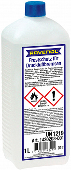 Антифриз бесцветн RAVENOL Frostschutz für Druckluftbremsen ( 1л), 1430208-001-01-000 Антифриз бесцветн RAVENOL Frostschutz für Druckluftbremsen ( 1л), 1430208-001-01-000