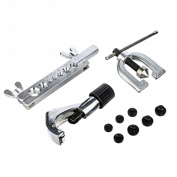 Набор инструментов для резки и развальцовки трубок  4; 4,75; 6; 8; 10; 12; 14 мм, A04510