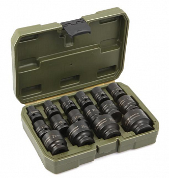 Набор головок ударных 1/2", 16 шт., 660116