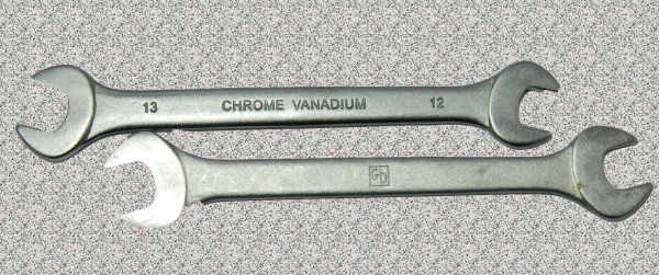 Ключ гаечный двухсторонний