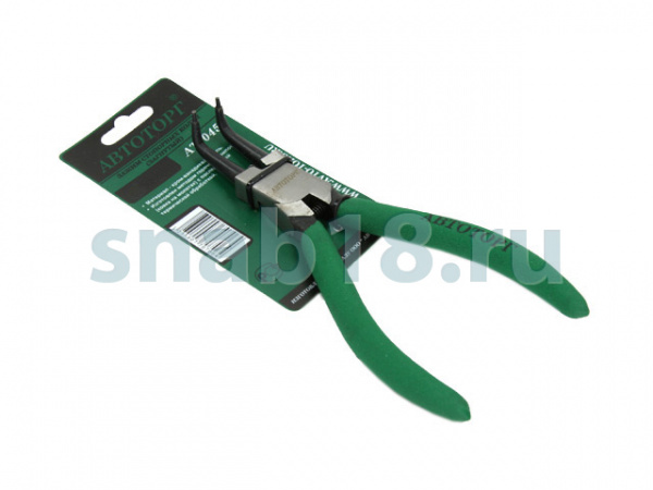 Зажим стопорных колец 180мм (загнутый) АТ-0454