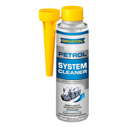 Присадка-очиститель топливной системы бензиновых двигателей RAVENOL Petrol System Cleaner (0,3 л), 1390202-300-05-000